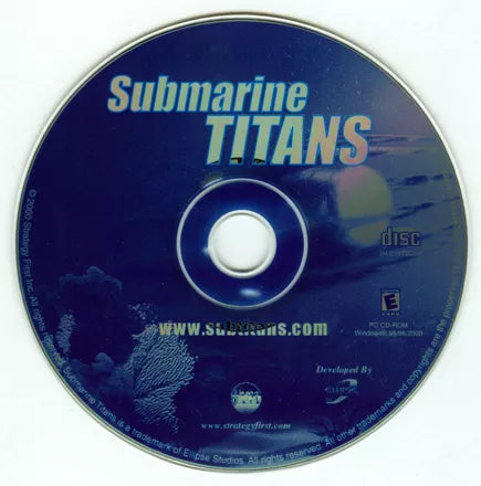 Submarine Titans Microsoft Windows PC CD-PC Gamez USA