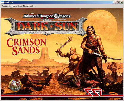 AD&D Dark Sun Online Crimson Sands Microsoft Windows PC CD-PC Gamez USA