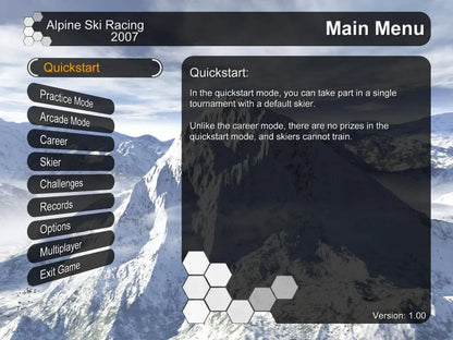Alpine Ski Racing 2007 Bode Miller vs. Hermann Maier Microsoft Windows PC CD-PC Gamez USA