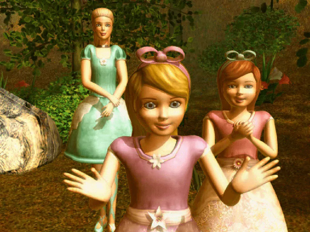 Barbie in The 12 Dancing Princesses Microsoft Windows PC CD-PC Gamez USA