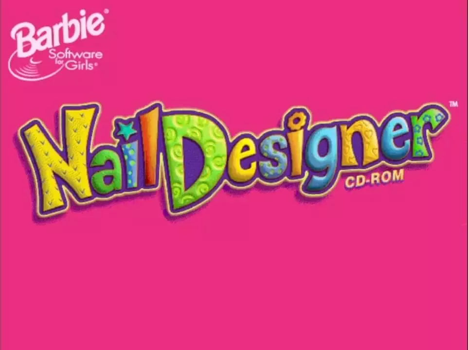 barbie nail designer Microsoft Windows PC CD-PC Gamez USA