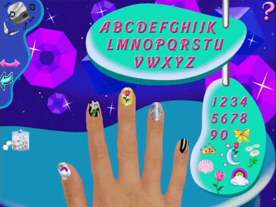 barbie nail designer Microsoft Windows PC CD-PC Gamez USA