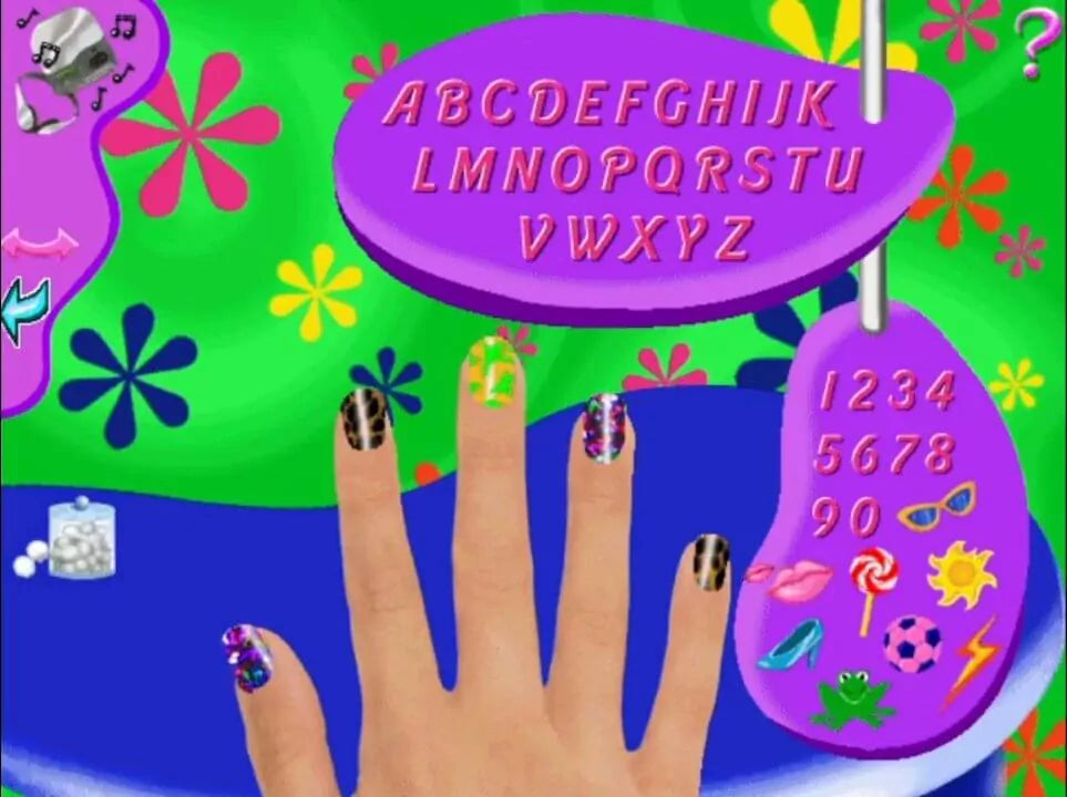 barbie nail designer Microsoft Windows PC CD-PC Gamez USA