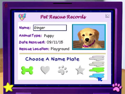 Barbie Pet Rescue Microsoft Windows PC CD-PC Gamez USA