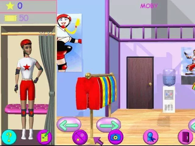 Barbie Super Sports Microsoft Windows PC CD-PC Gamez USA