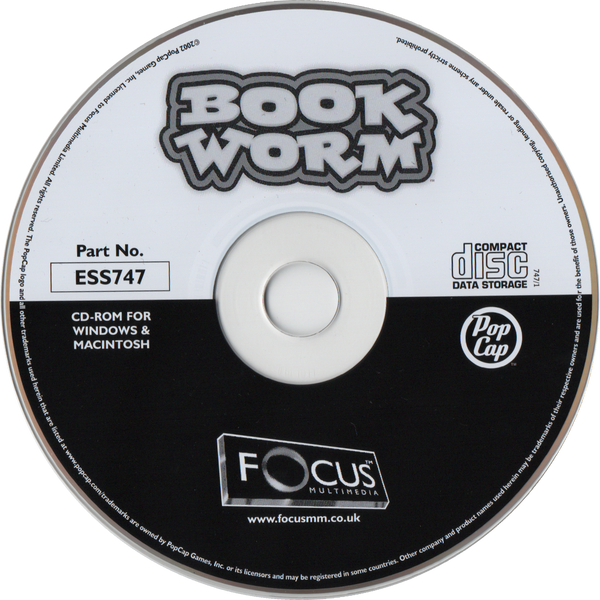 Bookworm Microsoft Windows PC CD-PC Gamez USA