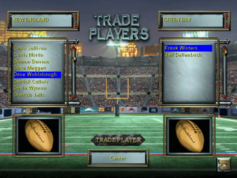 Bradshaw Football '98 Microsoft Windows PC CD-PC Gamez USA