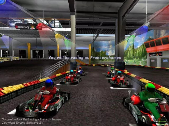 Coronel Indoor Kartracing Microsoft Windows PC CD-PC Gamez USA