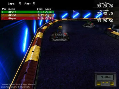 Coronel Indoor Kartracing Microsoft Windows PC CD-PC Gamez USA