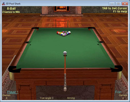 Cosmi Pool Shark - CD Microsoft Windows PC CD-PC Gamez USA
