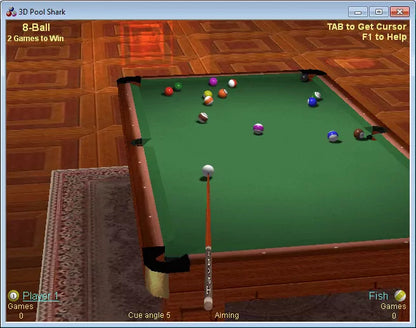 Cosmi Pool Shark - CD Microsoft Windows PC CD-PC Gamez USA