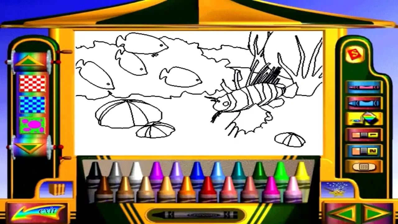 IBM Crayola Amazing Animals Microsoft Windows PC CD-PC Gamez USA