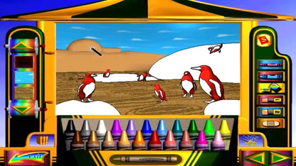 IBM Crayola Amazing Animals Microsoft Windows PC CD-PC Gamez USA