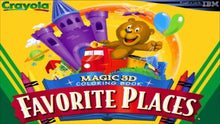 Crayola Magic 3D Coloring Book Favorite Places Microsoft Windows PC CD-PC Gamez USA