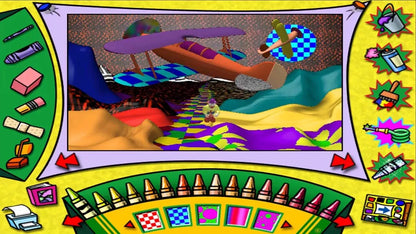 Crayola Magic 3D Coloring Book Favorite Places Microsoft Windows PC CD-PC Gamez USA