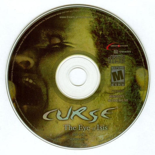 curse the eye of isis Microsoft Windows PC CD-PC Gamez USA