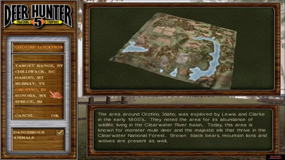 Deer Hunter 5 Tracking Trophies Microsoft Windows PC CD-PC Gamez USA
