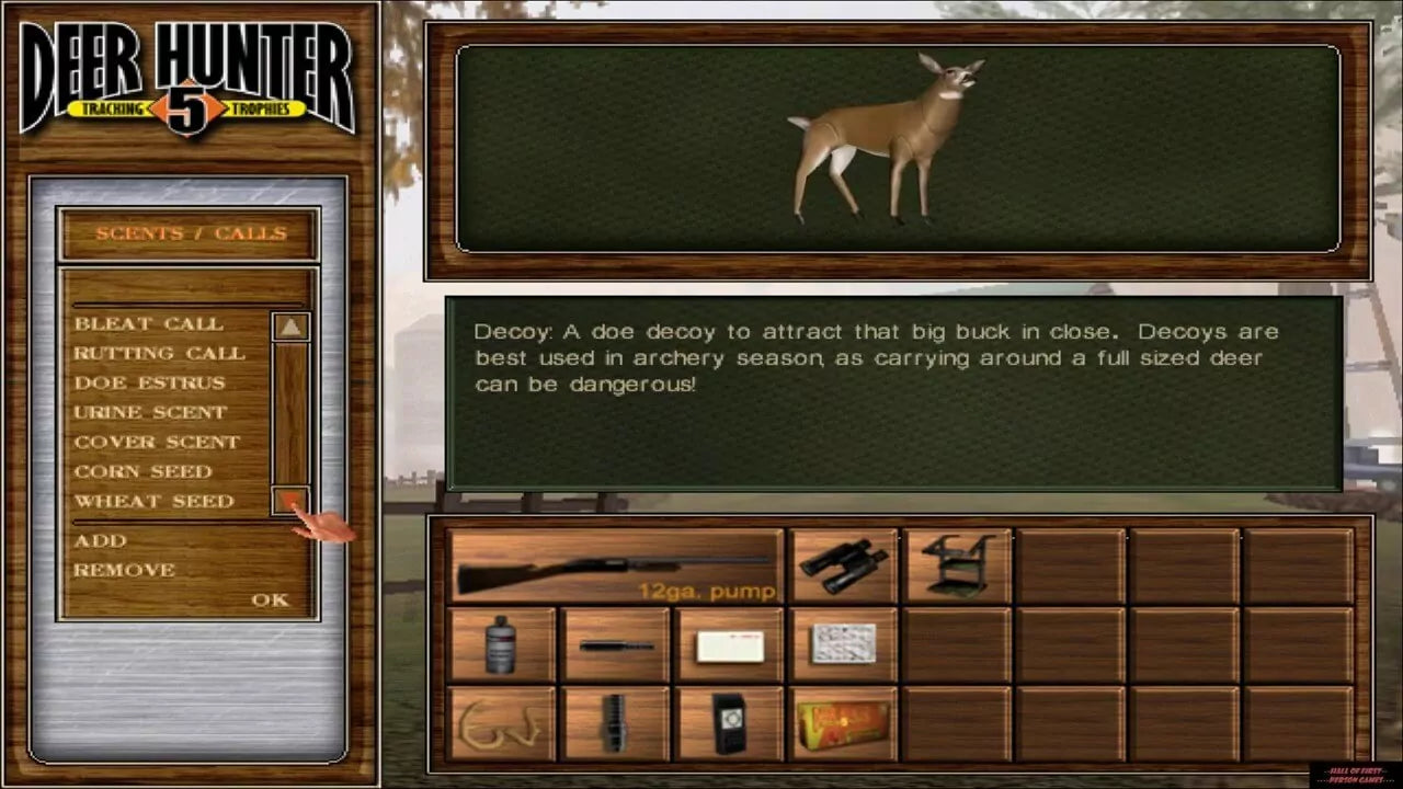Deer Hunter 5 Tracking Trophies Microsoft Windows PC CD-PC Gamez USA