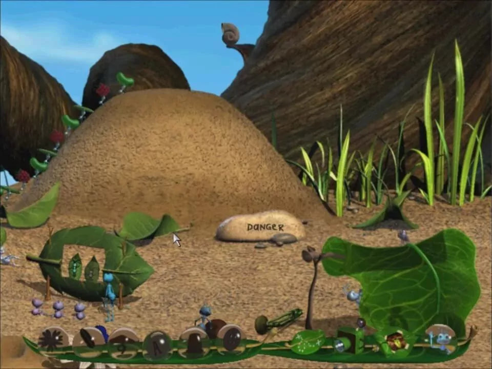 Disney Pixar A Bug's Life Active Play Microsoft Windows PC CD-PC Gamez USA