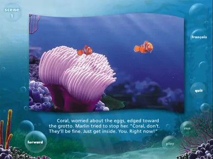 Disney Pixar's Finding Nemo Read Along CD-ROM Microsoft Windows PC CD-PC Gamez USA