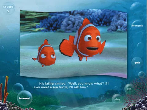 Disney Pixar's Finding Nemo Read Along CD-ROM Microsoft Windows PC CD-PC Gamez USA
