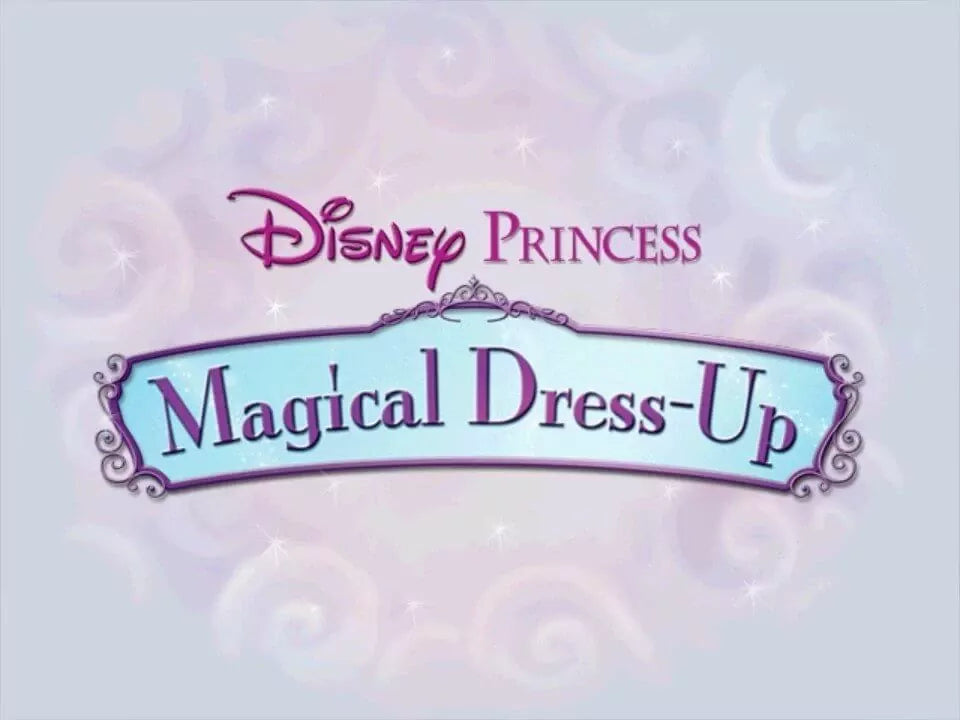 Disney Princess Magical Dress Up Microsoft Windows PC CD-PC Gamez USA