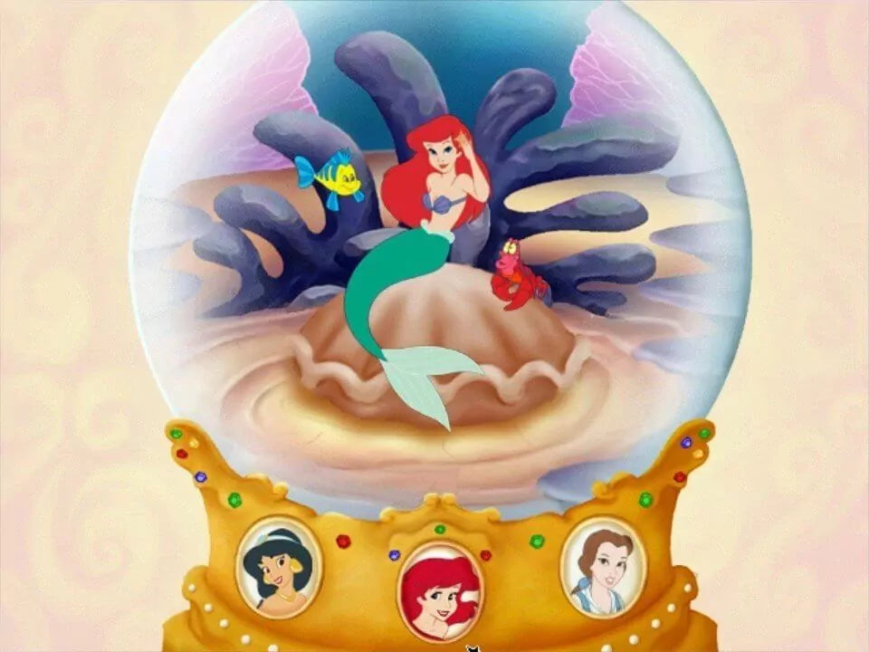 Disney Princess Magical Dress Up Microsoft Windows PC CD-PC Gamez USA