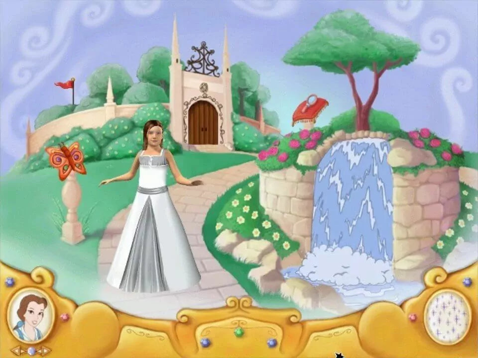 Disney Princess Magical Dress Up Microsoft Windows PC CD-PC Gamez USA