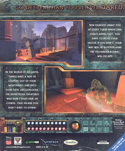 Disney's Atlantis The Lost Empire Trial By Fire Microsoft Windows PC CD-PC Gamez USA