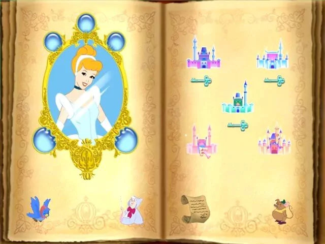 Disney's Cinderella's Castle Designer Microsoft Windows PC CD-PC Gamez USA