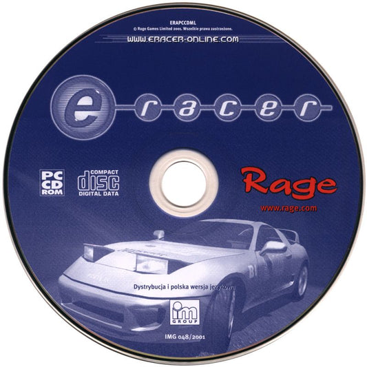 eRacer Microsoft Windows PC CD-PC Gamez USA