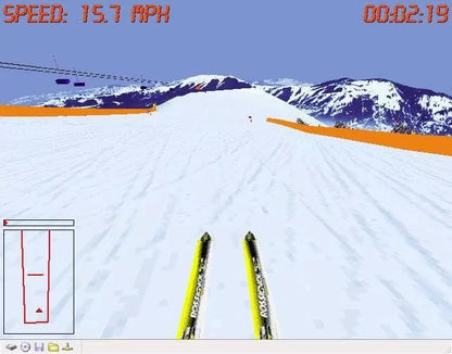 Front Page Sports Ski Racing Cover Microsoft Windows PC CD-PC Gamez USA