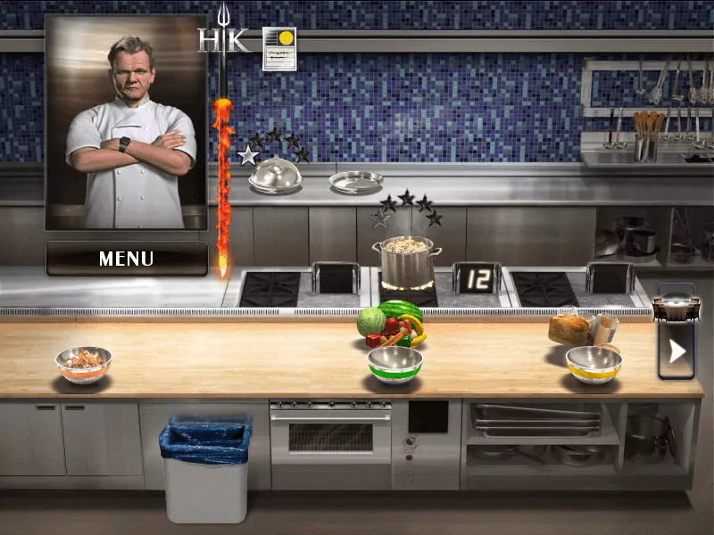 Hell's Kitchen The Game Microsoft Windows PC CD-PC Gamez USA