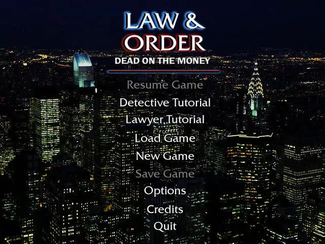 Law And Order Dead on the Money Disc 1-2 Microsoft Windows PC CD-PC Gamez USA
