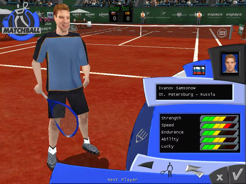 Matchball Microsoft Windows PC CD-PC Gamez USA