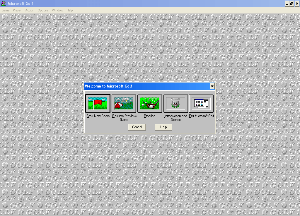 Microsoft Golf - Multimedia Edition Microsoft Windows PC CD-PC Gamez USA