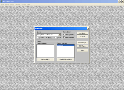 Microsoft Golf - Multimedia Edition Microsoft Windows PC CD-PC Gamez USA