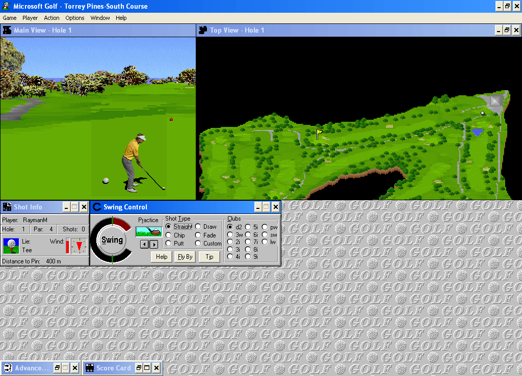 Microsoft Golf - Multimedia Edition Microsoft Windows PC CD-PC Gamez USA
