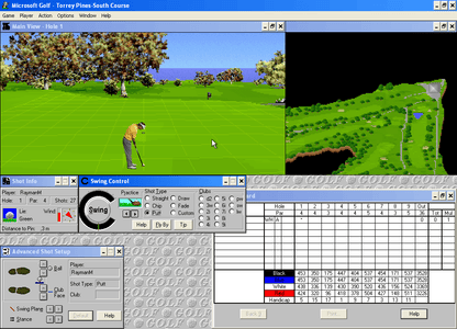 Microsoft Golf - Multimedia Edition Microsoft Windows PC CD-PC Gamez USA