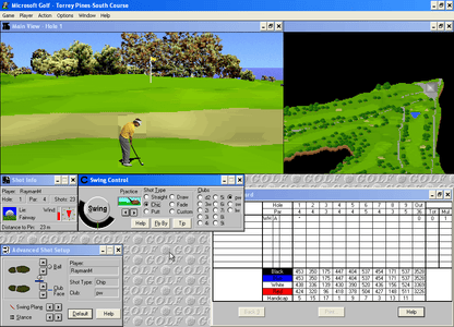 Microsoft Golf - Multimedia Edition Microsoft Windows PC CD-PC Gamez USA