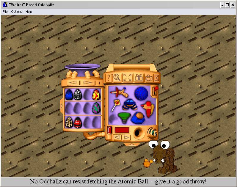 Oddballz Microsoft Windows 3.X CD by PC Gamez USA