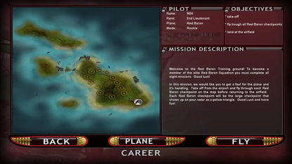 Red Baron Ace Of The Sky An Interactive Flight Game Microsoft Windows PC CD-PC Gamez USA