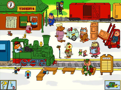 Richard Scarry's Busytown Best Math Program Ever Microsoft Windows PC CD-PC Gamez USA