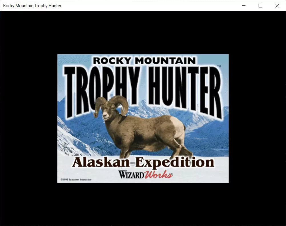 Rocky Mountain Trophy Hunter Alaskan Expedition Microsoft Windows PC CD-PC Gamez USA