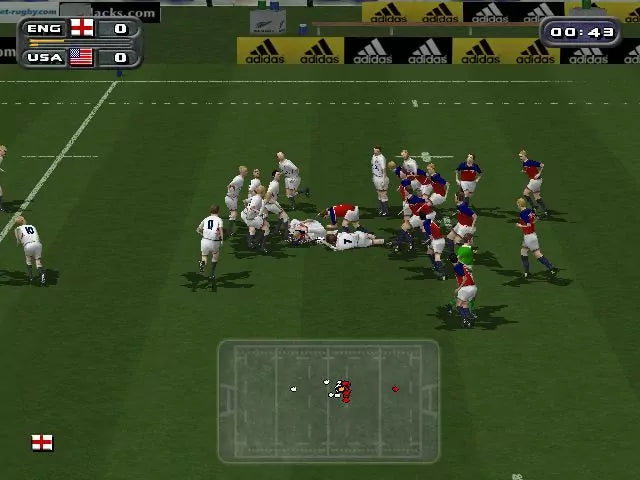 Rugby 2004 Microsoft Windows PC CD-PC Gamez USA