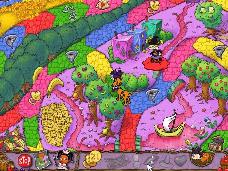 Rugrats Munchin Land Microsoft Windows PC CD-PC Gamez USA