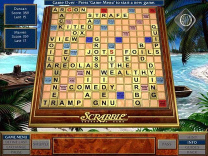 Scrabble CD-ROM Crossword Game Microsoft Windows PC CD-PC Gamez USA