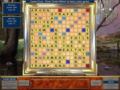 Scrabble CD-ROM Crossword Game Microsoft Windows PC CD-PC Gamez USA