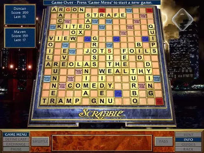 Scrabble CD-ROM Crossword Game Microsoft Windows PC CD-PC Gamez USA