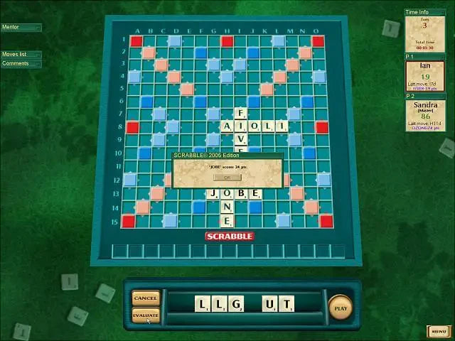 Scrabble Interactive 2005 Edition Microsoft Windows PC CD-PC Gamez USA